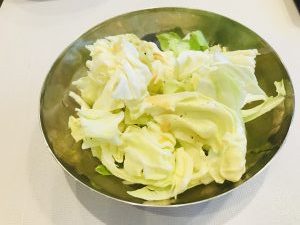 じゅうじゅうカルビ寺尾やみつき塩キャベツ