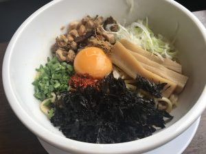真玄 油そば和え麺