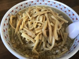 関屋 福来亭 メンマラーメン