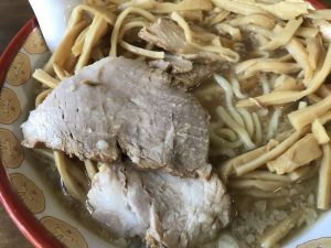 関屋 福来亭 チャーシューアップ