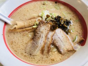 幸楽苑 小針店 とんこつチャーシューめん