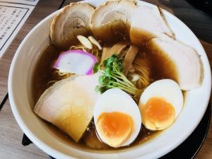 颯々樹 醤油ちゃあしゅう 味玉トッピング