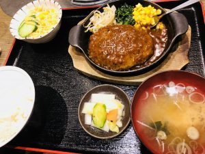 てんてん松崎店 ハンバーグ定食