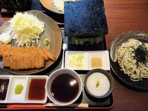 牛華堂 牛カツとろろそば御膳260g